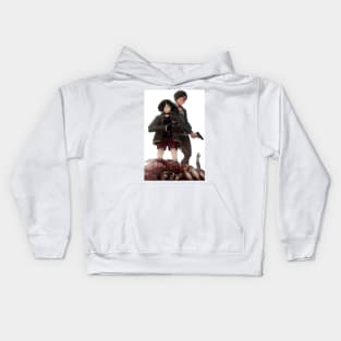 kids with gunz Kids Hoodie